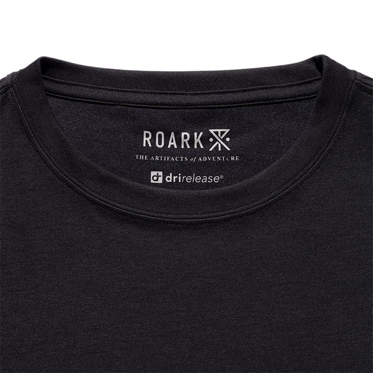 ROARK �������� T����� ��� ���åȥ���T����� �Ρ����꡼��T����� ®�� �ɥ饤 �ۿ�®�� ���� ��NEVER FAILS�� DriRelease CUTOFF TEE RTJDR1224-BLK ��������Ź������