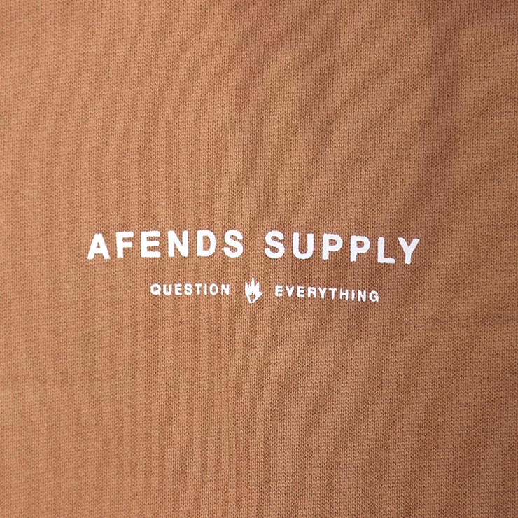 ������̵���� AFENDS ���ե��� SUPPLY RECYCLED PULL ON HOOD �ץ륪���С��ѡ����� �ա��ǥ� M214515