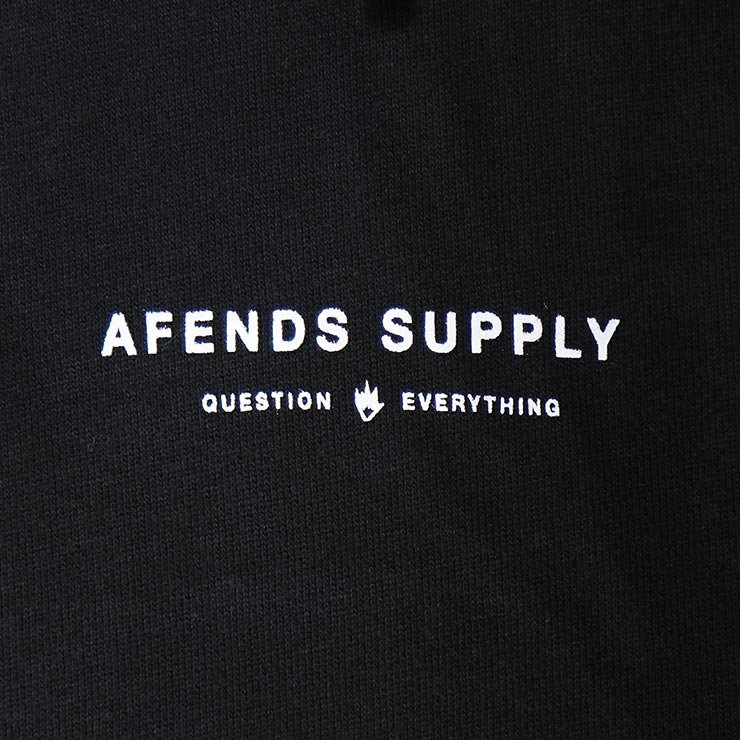 ������̵���� AFENDS ���ե��� SUPPLY RECYCLED PULL ON HOOD �ץ륪���С��ѡ����� �ա��ǥ� M214515