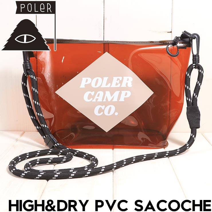POLeR �ݡ��顼 HIGH&DRY PVC SACOCHE �����å��� �ɿ� ���������Хå� 253MCV0117 BROWN ��������Ź������