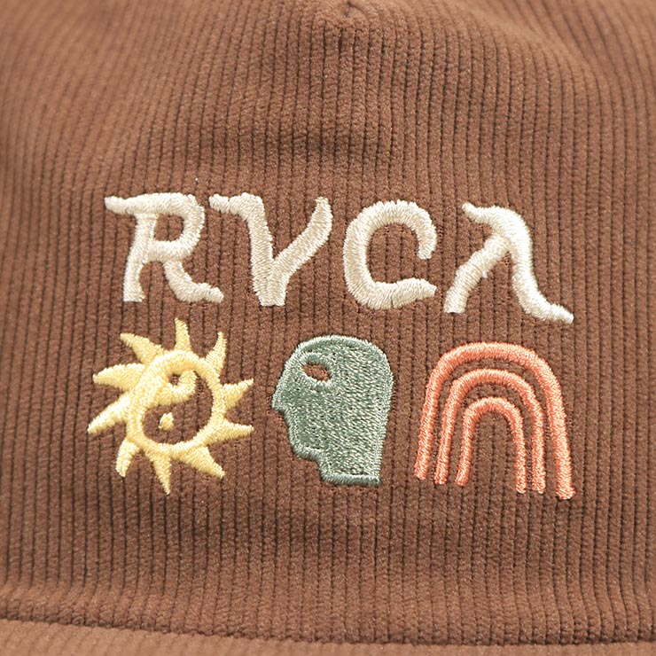 RVCA 롼 DEEP THOUGHTS CORD SNAPBACK ʥåץХåå ˹ BF042989 Ź