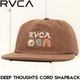 RVCA 롼 DEEP THOUGHTS CORD SNAPBACK ʥåץХåå ˹ BF042989 Ź