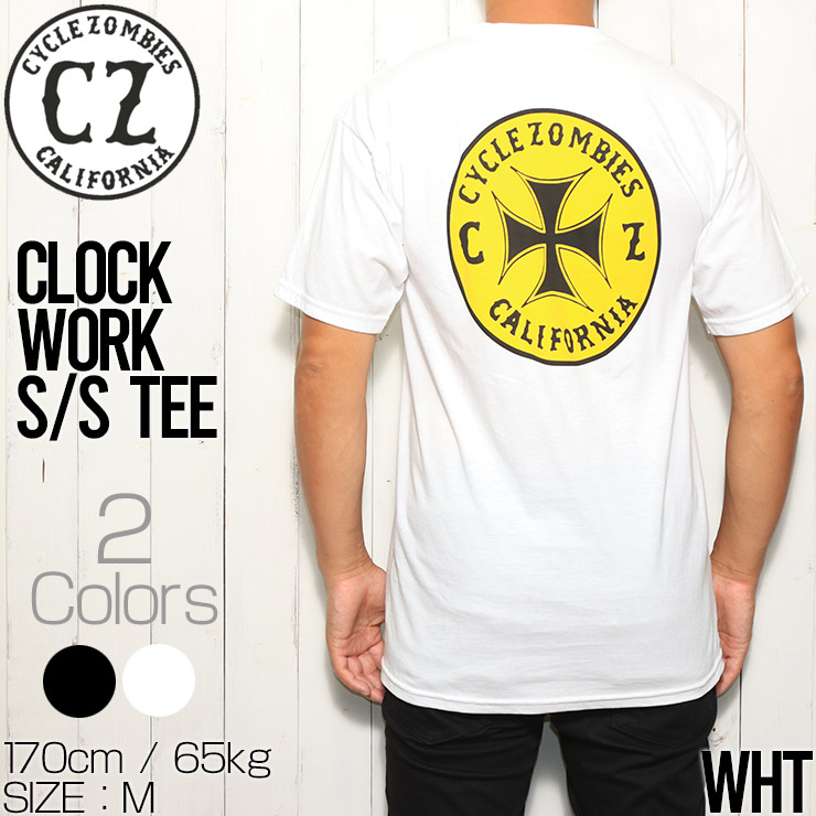 半袖Tシャツ バックプリント Cycle Zombies サイクルゾンビーズ