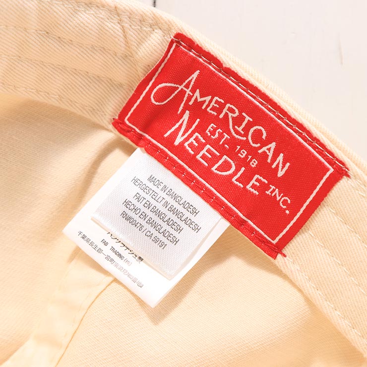 AMERICAN NEEDLE ����ꥫ��ˡ��ɥ� ����å� ��� ��ǥ����� �١����ܡ��륭��å� 6�ѥͥ륭��å� �ɽ�����å� LOS ANGELES ANGELS SMU714A-LAA IVORY/BLACK ��������Ź������