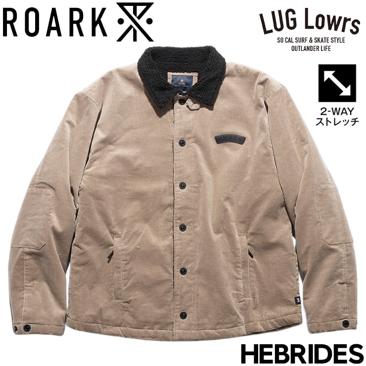 ROARK HEBRIDES コーデュロイボアジャケット SAND