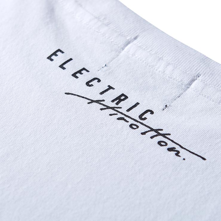 ���󥰥��꡼��TEE ����T ELECTRIC ���쥯�ȥ�å� ELECTRIC��HIROTTON VOLT L/S TEE E24FT03 WHT ��������Ź������