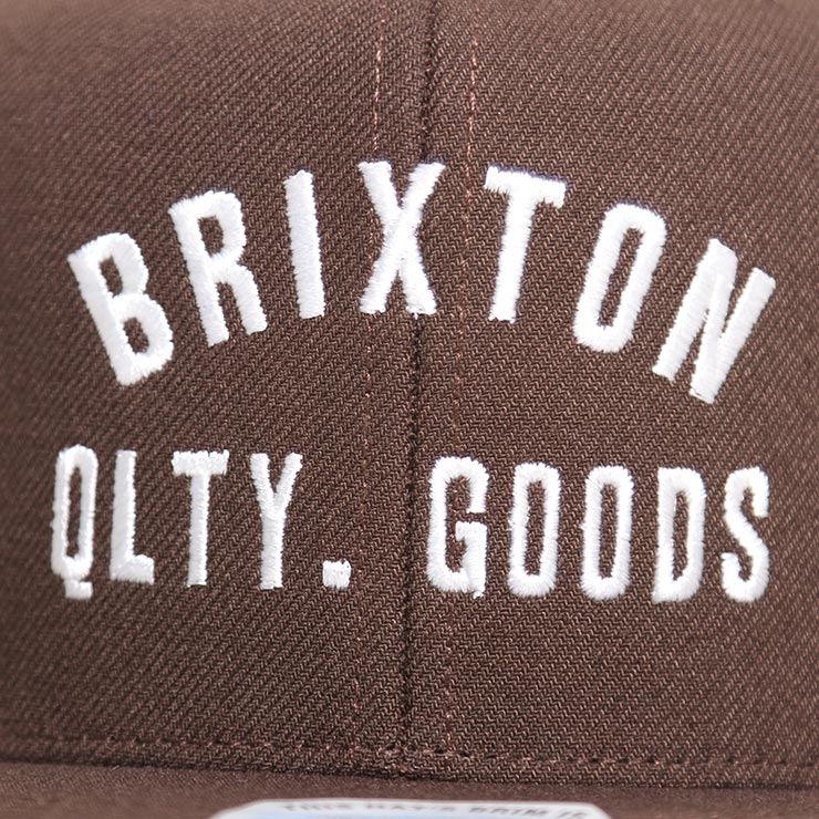 ������̵���ۥ��ʥåץХå�����å� ˹�� BRIXTON �֥ꥯ���ȥ� WOODBURN NETPLUS MP SNPK 11691 BROWN ��������Ź������
