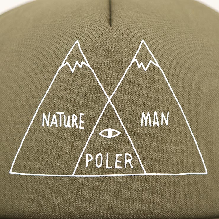 ������̵����˹�� ��å��奭��å�  POLeR �ݡ��顼 VENN MESH CAP 251MCV0107 OLV ��������Ź������