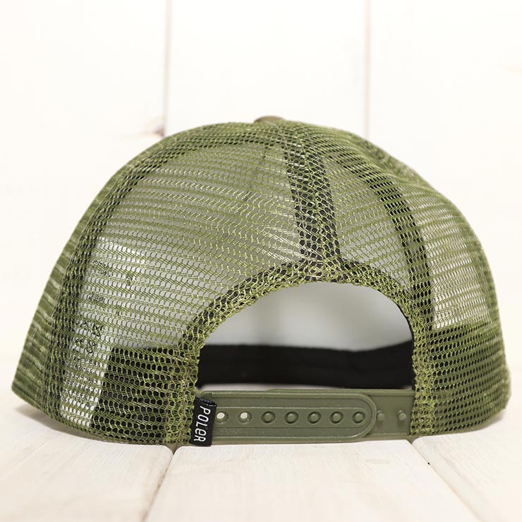 ������̵����˹�� ��å��奭��å�  POLeR �ݡ��顼 VENN MESH CAP 251MCV0107 OLV ��������Ź������