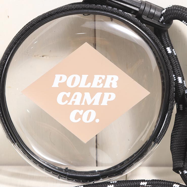 POLeR �ݡ��顼 HIGH&DRY PVC ROUND POUCH �饦��ɥݡ��� ��ʪ���� �ɿ� �ʥ����� ���ȥ�å��դ� 253MCV0118 CLEAR ��������Ź������