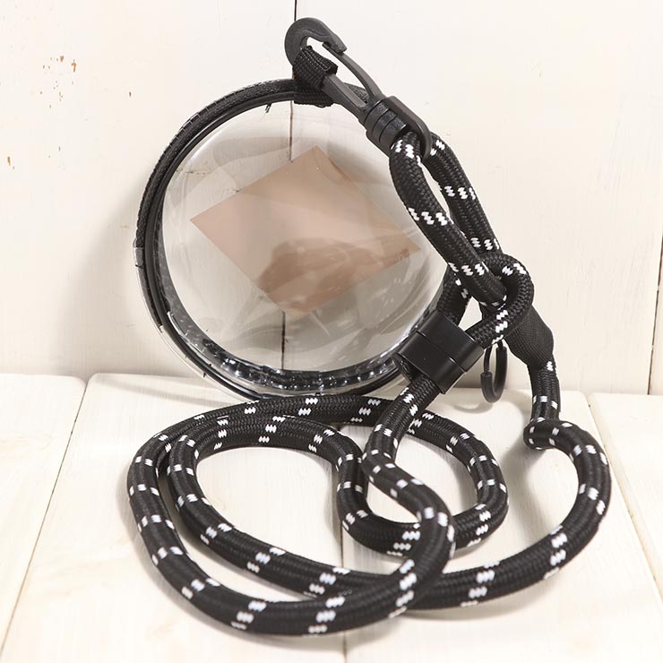 POLeR �ݡ��顼 HIGH&DRY PVC ROUND POUCH �饦��ɥݡ��� ��ʪ���� �ɿ� �ʥ����� ���ȥ�å��դ� 253MCV0118 CLEAR ��������Ź������