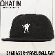KATIN �����ƥ��� SHAKASS 6-PANEL BALL CAP ���ȥ�åץХå�����å� HTSHA04