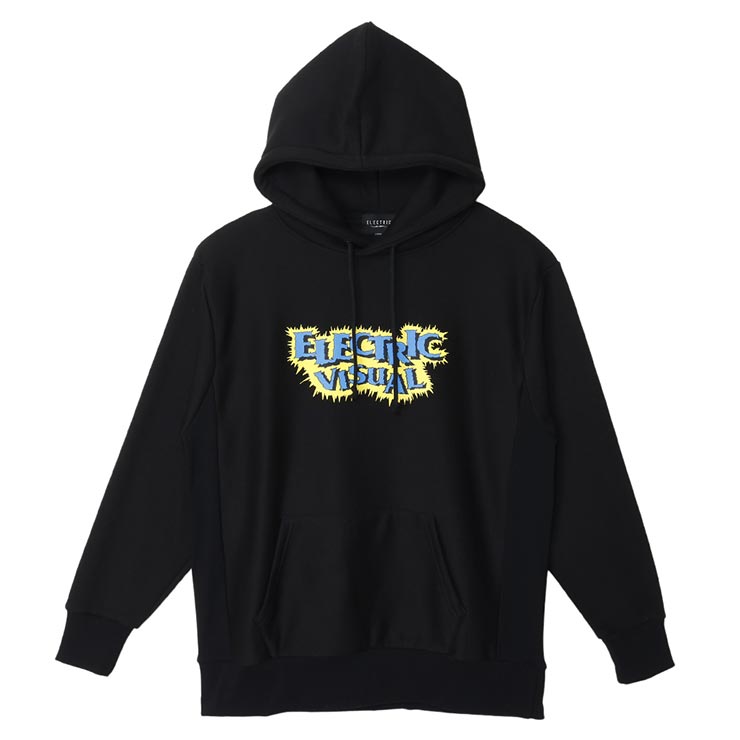 ������̵���ۥץ륪���С��ѡ����� �ա��ǥ� ELECTRIC ���쥯�ȥ�å� ELECTRIC��HIROTTON SKULL HOOD E24FU13 BLK ��������Ź������