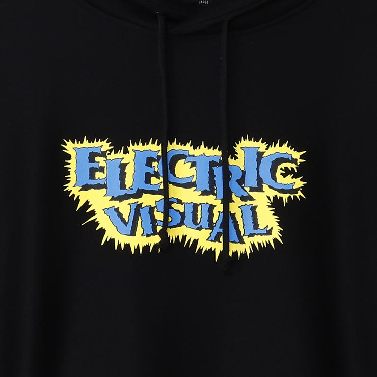 ������̵���ۥץ륪���С��ѡ����� �ա��ǥ� ELECTRIC ���쥯�ȥ�å� ELECTRIC��HIROTTON SKULL HOOD E24FU13 BLK ��������Ź������