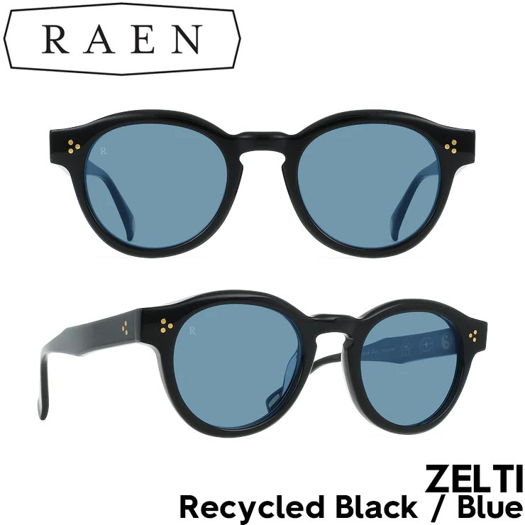 ̵ۥ󥰥饹 RAEN Optics 졼 ZELTI Recycled Black / Blue 100F231ZEL-S761-49 Ź