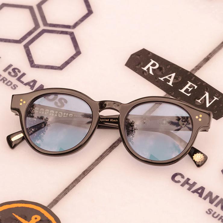 ̵ۥ󥰥饹 RAEN Optics 졼 ZELTI Recycled Black / Blue 100F231ZEL-S761-49 Ź