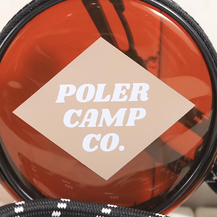 POLeR �ݡ��顼 HIGH&DRY PVC ROUND POUCH �饦��ɥݡ��� ��ʪ���� �ɿ� �ʥ����� ���ȥ�å��դ� 253MCV0118 BROWN ��������Ź������