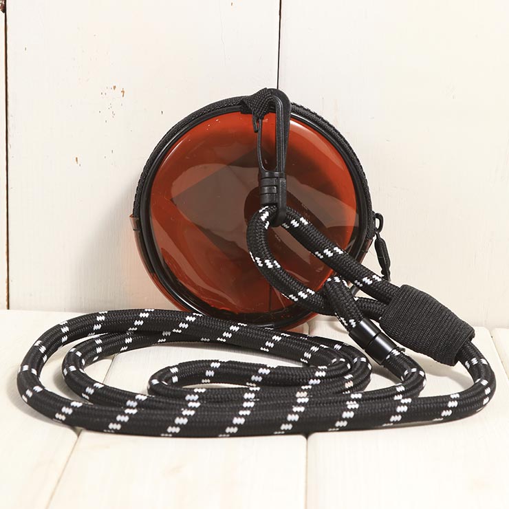 POLeR �ݡ��顼 HIGH&DRY PVC ROUND POUCH �饦��ɥݡ��� ��ʪ���� �ɿ� �ʥ����� ���ȥ�å��դ� 253MCV0118 BROWN ��������Ź������