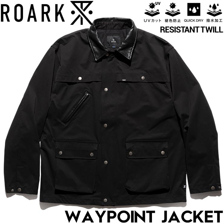 THE ROARK REVIVAL ����������Х��Х� WAYPOINT JACKET ���㥱�å� �������� RJJ1157-BLK ��������Ź������