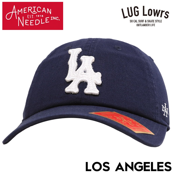 AMERICAN NEEDLE ����ꥫ��ˡ��ɥ� ����å� ��� ��ǥ����� �١����ܡ��륭��å� ���åȥ󥭥�å� ��������å� LOS ANGELES SMU674A-LA  NAVY ��������Ź������