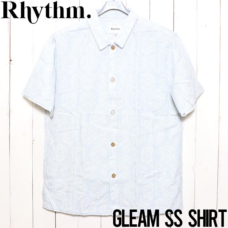 ������̵����Ⱦµ����� Rhythm �ꥺ�� GLEAM SS SHIRT 0124M-WT09