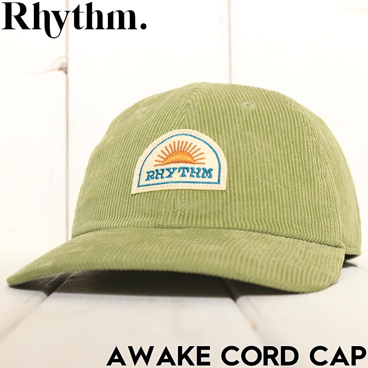 ̵ۥȥåץå ǥ ˹ Rhythm ꥺ AWAKE CORD CAP 0724M-HW02 PISTACHIO