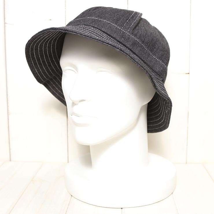 ������̵���ۥХ��åȥϥå� ˹�� POLeR �ݡ��顼 DENIM BELL HAT 251MCV0085 BLACK DENIM ��������Ź������