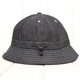 ������̵���ۥХ��åȥϥå� ˹�� POLeR �ݡ��顼 DENIM BELL HAT 251MCV0085 BLACK DENIM ��������Ź������