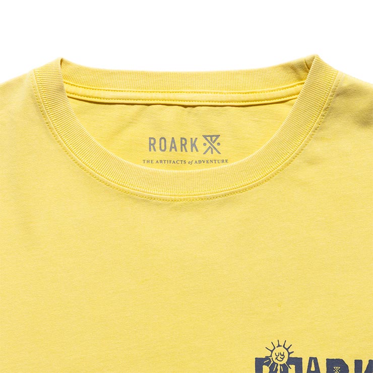 ROARK �������� T����� ��� ȾµT����� ����ե��å�T����� �ߥåɥ������� ���åȥ�T����� �ɽ� ���� ��CLOUD 9�� WELL WORN TEE RTJM1221-YLW 26SU ��������Ź������