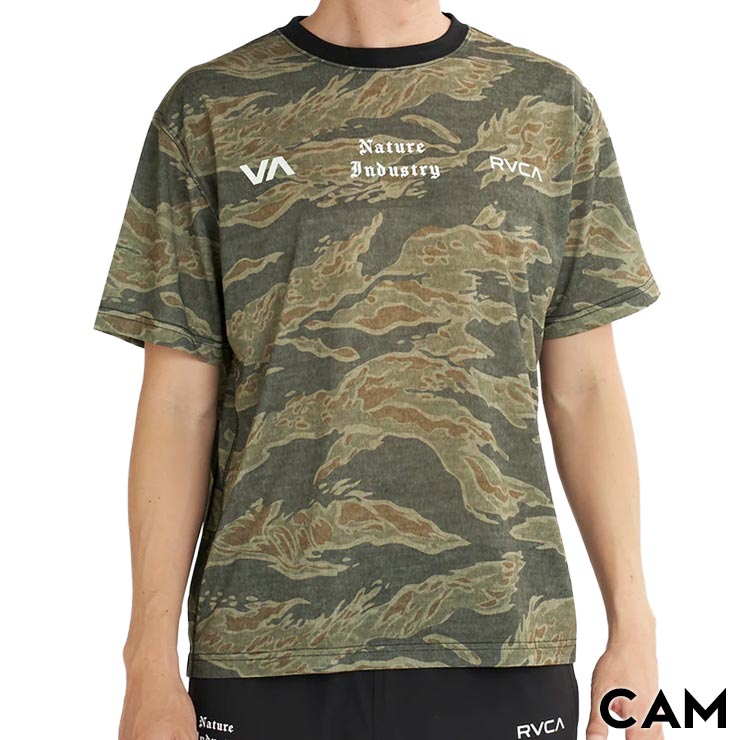 RVCA �롼�� T����� ��� ȾµT����� ���ݡ���T����� �ȥ졼�˥󥰥����� ®�� 4WAY���ȥ�å� ���� ����ե��å�T����� RVCA SPORT NATUR AND INDUSTRY VENT SS BG04A219 26SU ��������Ź������