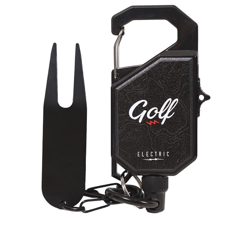 ELECTRIC GOLF ���쥯�ȥ�å������ ���������꡼ ����ӥ� ���꡼��ե����� ��������� �磻�䡼����ӥ� CARABINER WIRE GREEN FORK BLACK ��������Ź������