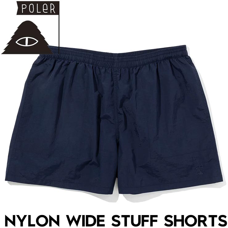 �ϡ��եѥ�� ���硼�� POLeR �ݡ��顼 NYLON WIDE STUFF SHORTS 251MCV0019 NVY ��������Ź������