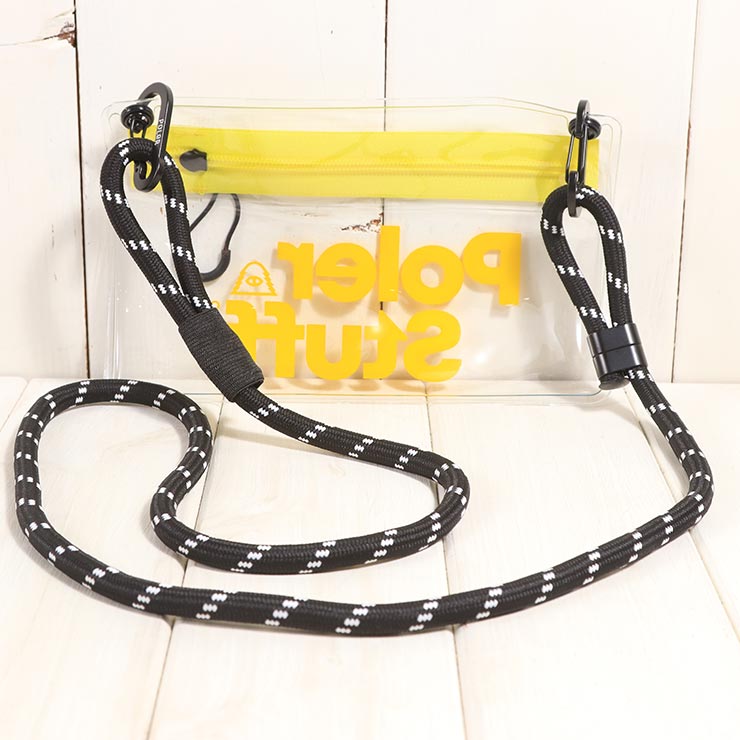 POLeR �ݡ��顼 HIGH&DRY PVC CLEAR MOBILE SACOCHE �����å��� �ɿ� PVC ���������Хå� ���ȥ�å��դ� 253MCV0119 YELLOW ��������Ź������