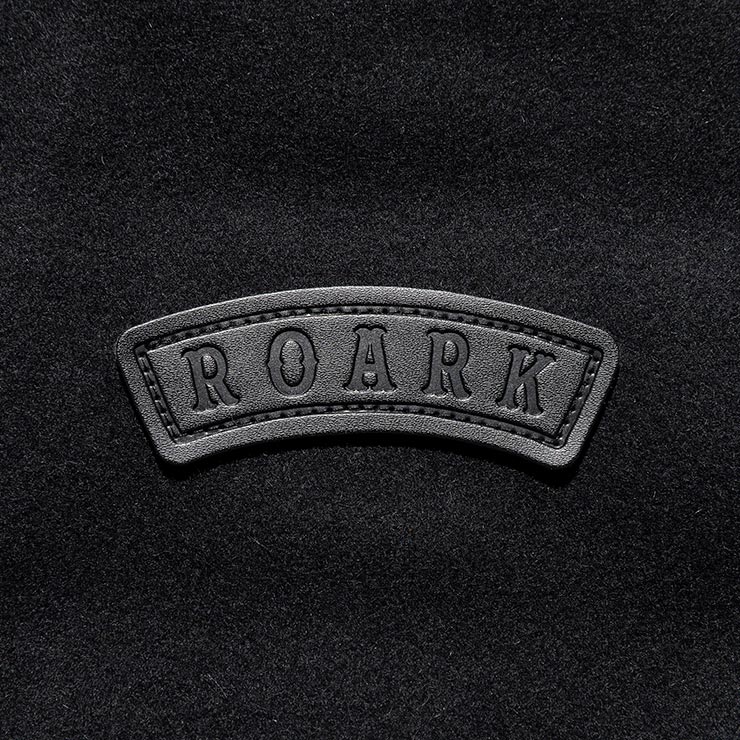 ROARK �������� MELTON COACHES JACKET ���������㥱�å� �������� �֥륽�� RJJ1172-BLK ��������Ź������