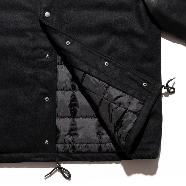 ROARK �������� MELTON COACHES JACKET ���������㥱�å� �������� �֥륽�� RJJ1172-BLK ��������Ź������