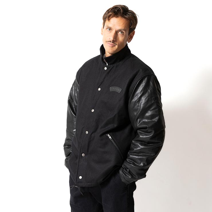 ROARK �������� MELTON COACHES JACKET ���������㥱�å� �������� �֥륽�� RJJ1172-BLK ��������Ź������