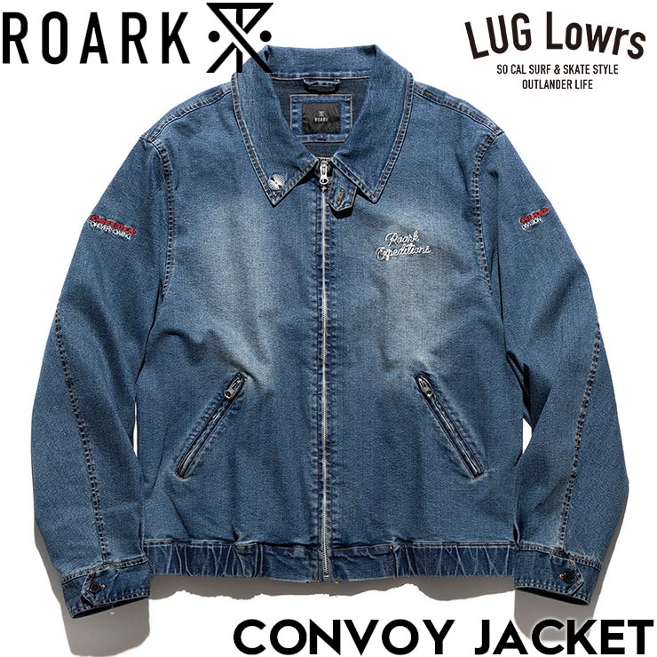 ROARK �������� CONVOY JACKET ���㥱�å� �������� �ǥ˥ॸ�㥱�å� RJJ1200-STW 26SP ��������Ź������