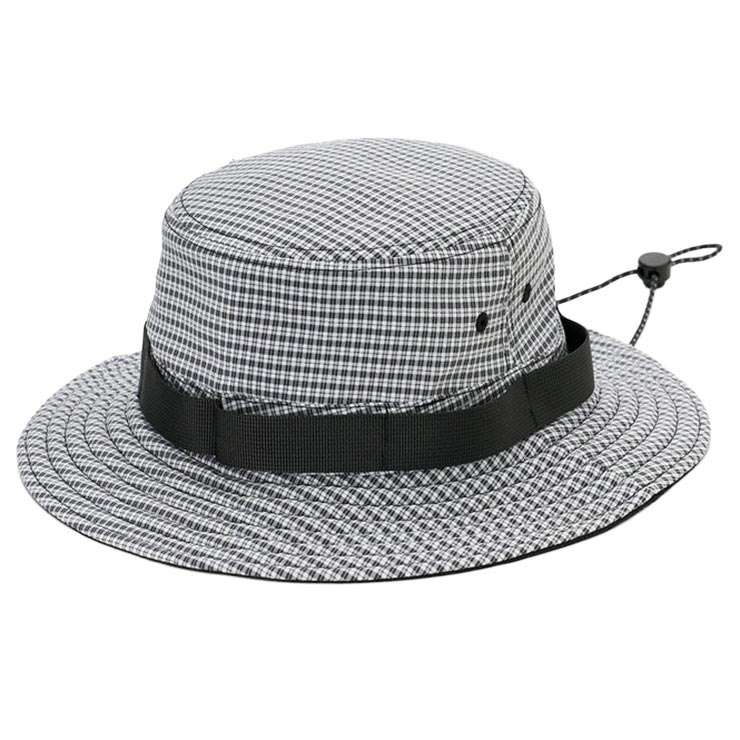 RVCA �롼�� �֡��ˡ��ϥå� ��� CHECK BOONIE �ϥå� �Х��åȥϥå� ���ե���ϥå� 4WAY���ȥ�å� UPF50+ UV���å� ��å���΢�� �ɥ����������դ� BG04A908 26SU BLC ��������Ź������