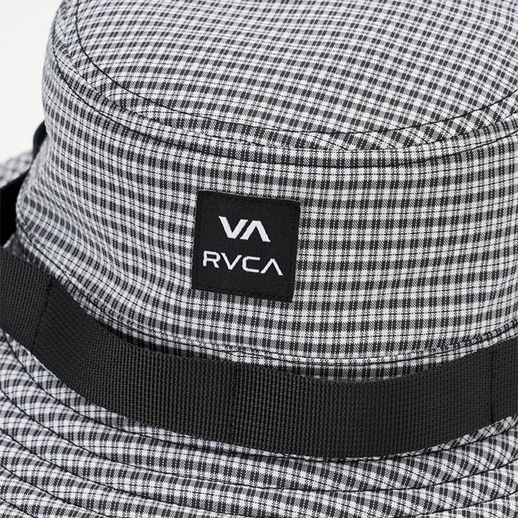 RVCA �롼�� �֡��ˡ��ϥå� ��� CHECK BOONIE �ϥå� �Х��åȥϥå� ���ե���ϥå� 4WAY���ȥ�å� UPF50+ UV���å� ��å���΢�� �ɥ����������դ� BG04A908 26SU BLC ��������Ź������