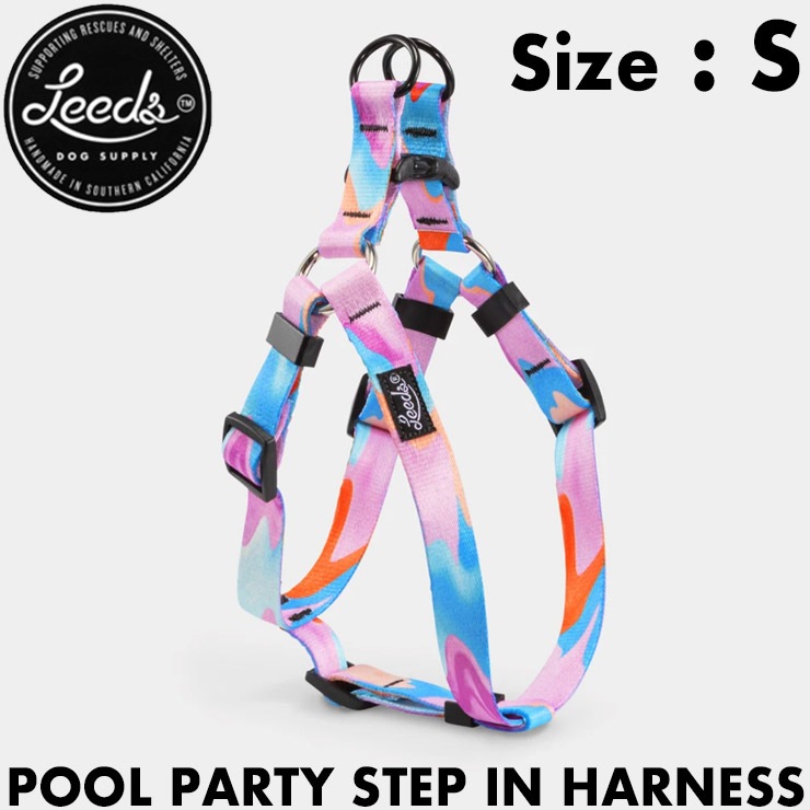 ̵Leeds Dog Supply ꡼ɥåץ饤 POOL PARTY STEP IN HARNESS ɥåϡͥ S
