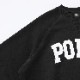 ������̵���ۥȥ졼�ʡ� �������å� �饰��� POLeR �ݡ��顼 COLLEGE RAGLAN CREW 243MCV0040 BLK ��������Ź������