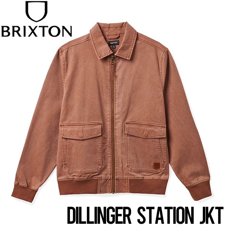 ������̵���ۥ��åץ��㥱�å� BRIXTON �֥ꥯ���ȥ� DILLINGER STATION JACKET 03405 SEPSW ��������Ź������