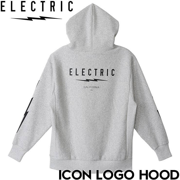 �ץ륪���С��ѡ����� �ա��ǥ� ELECTRIC ���쥯�ȥ�å� ICON LOGO HOOD E24FU01 GRY ��������Ź������
