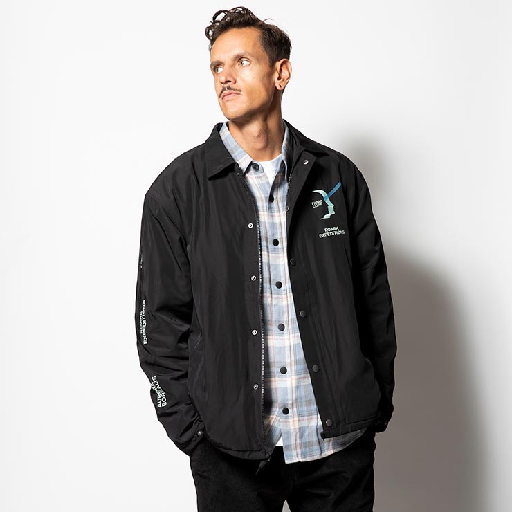THE ROARK REVIVAL ХХ AURORA COACHES JACKET 㥱å ե꡼΢ ɴ RJJ1055-BLK Ź