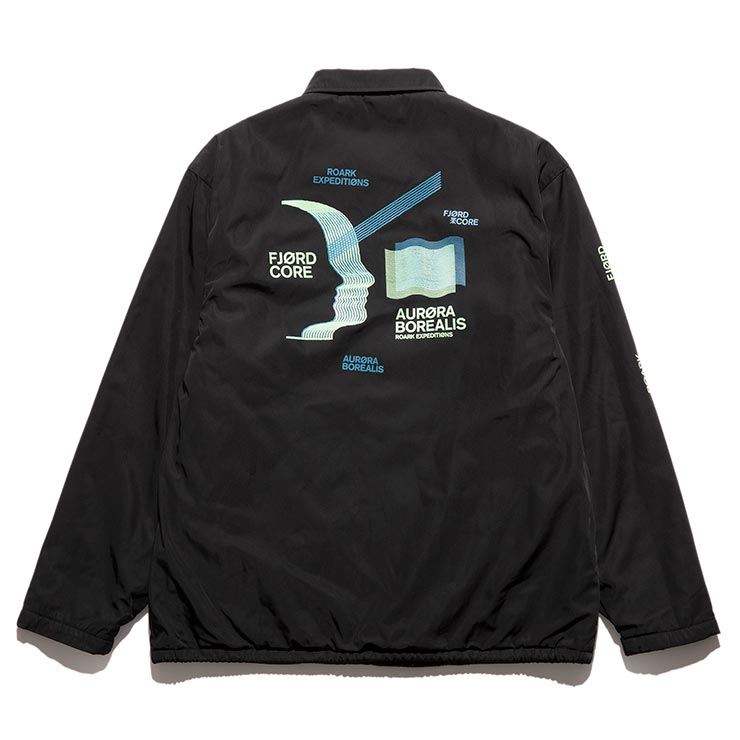 THE ROARK REVIVAL ХХ AURORA COACHES JACKET 㥱å ե꡼΢ ɴ RJJ1055-BLK Ź