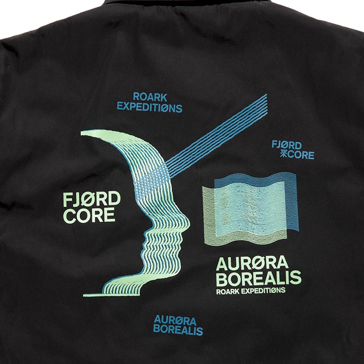 THE ROARK REVIVAL ХХ AURORA COACHES JACKET 㥱å ե꡼΢ ɴ RJJ1055-BLK Ź
