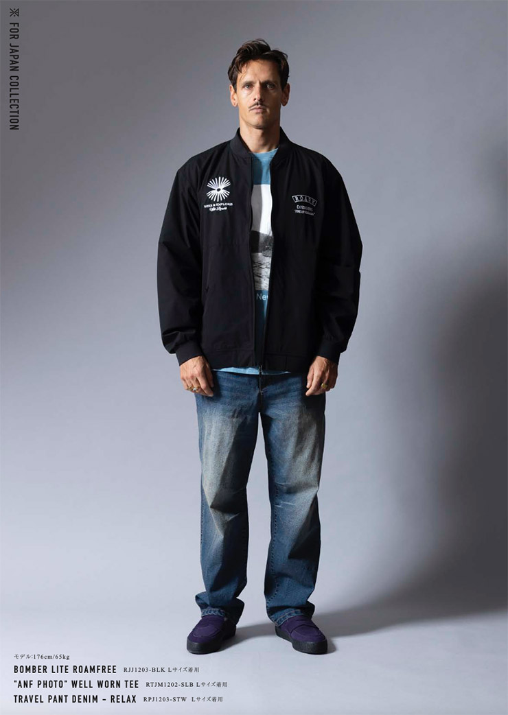 ROARK �������� BOMBER LITE ROAMFREE ���㥱�å� ��� �饤�ȥܥ�С����㥱�å� RJJ1203-BLK 26SP ��������Ź������