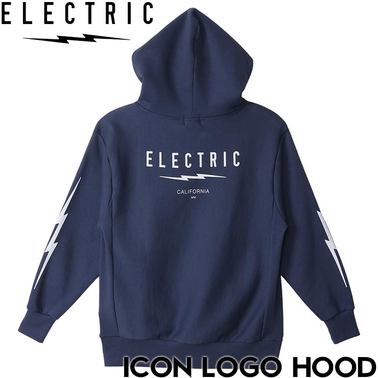 ������̵���ۥץ륪���С��ѡ����� �ա��ǥ� ELECTRIC ���쥯�ȥ�å� ICON LOGO HOOD E24FU01 NVY ��������Ź������