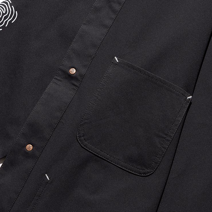 ROARK �������� ENGINEER SHIRTS JKT ���󥸥˥����㥱�å� ��� ����ĥ��㥱�å� RJJ1201-BLK 26SP ��������Ź������