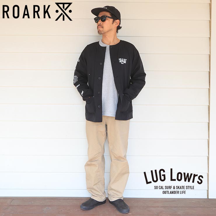 ROARK �������� ENGINEER SHIRTS JKT ���󥸥˥����㥱�å� ��� ����ĥ��㥱�å� RJJ1201-BLK 26SP ��������Ź������